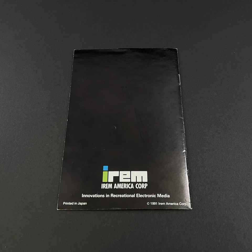 Super Nintendo Manual Super R-Type USA Very Good Condition - Image 2 of 2