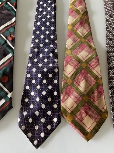 lot stock 15 real vintage ties cravatte 60s 70s - Foto 5 di 20