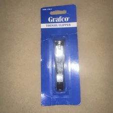 Grafco Metal Nail Nipper - 3 1/4" Stainless Steel Trim Manicure High Quality New