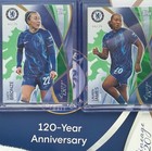 Chelsea Lineage 120 Topps Cards /75 Lauren James And Lucy Bronze