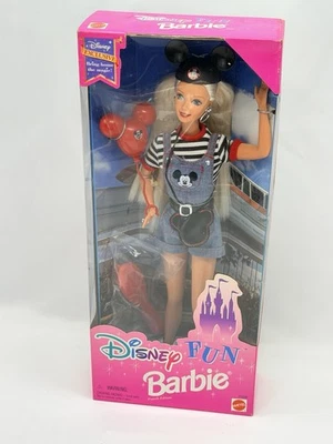 Disney Fun Barbie Doll Disney Exclusive Fourth Edition 1996 Mattel #17058 NIB - Image 1 of 4