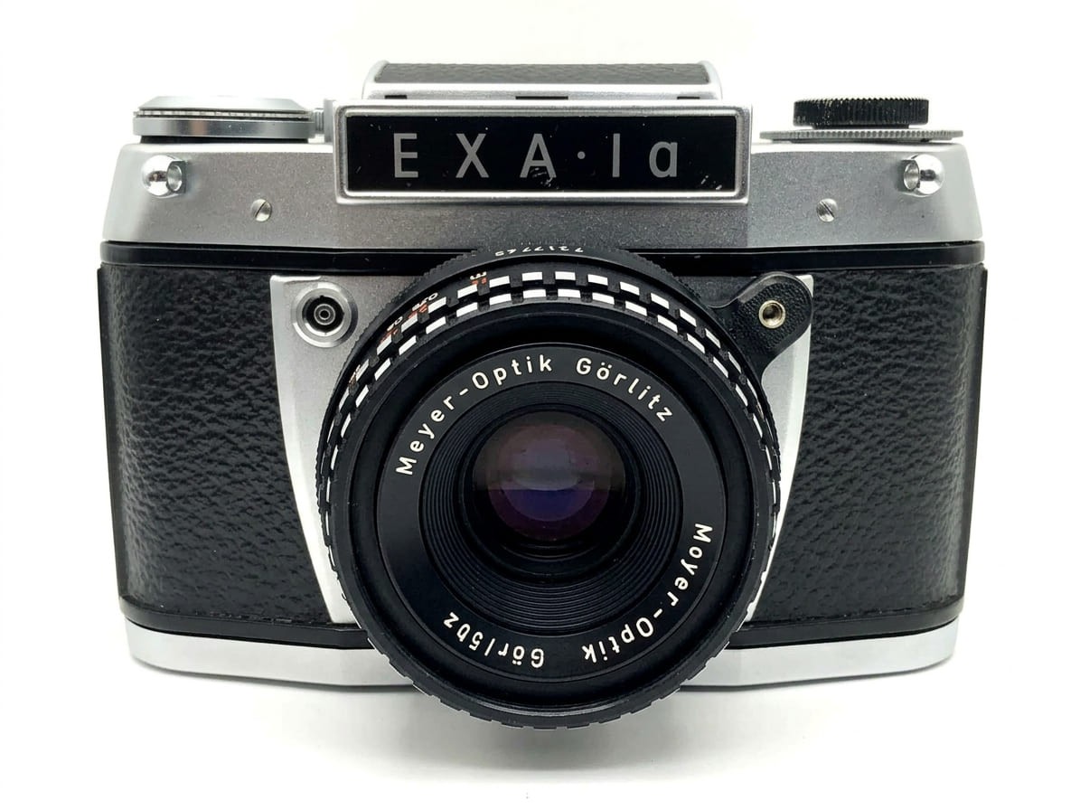 Exa 1a 35mm Exakta Ihagee + Meyer Optik Görlitz Domiplan 50mm f