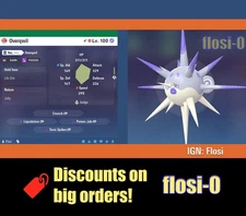 6IV Shiny Overqwil Pokemon Legends ZA (Legends Z-A)