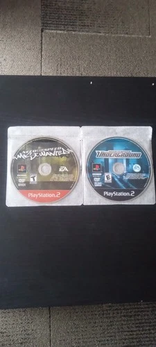Need for Speed: Most Wanted & Need for Speed: Underground-Lot of 2 PS2 NFS Games
