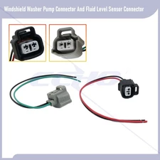 New For Toyota Windshield Washer Pump Connector And Fluid Level Sensor Connector