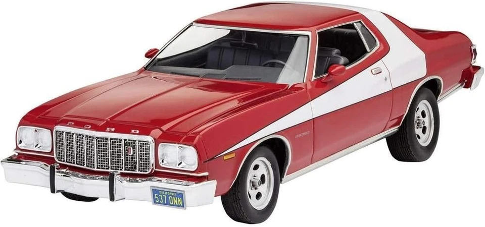 REVELL 07038 - KIT DI MONTAGGIO IN PLASTICA '76 FORD TORINO, SCALA 1/25 - Immagine 2 di 2