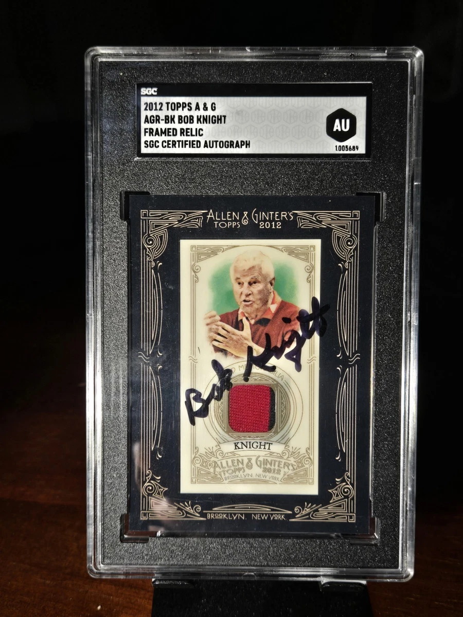 Bob Knight NCAA Autographed Items products for sale | eBay
