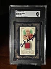 2012 Topps A&G Bob Knight Auto Signed Framed 2-Clr Relic SGC Certified Autograph