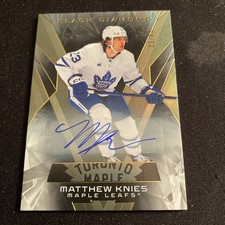 2025-26Upper deck Black Diamond Hockey Matthew Knies SP auto/49 