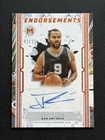 2024 Topps Motif Endorsements Auto 01/25 Orange Tony Parker