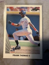 1990 Leaf - Frank Thomas #300 Rookie Hall of Fame NM