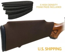 Rifle Stock Cover With Comb Raising Kit Hi-Density Foam Inserts