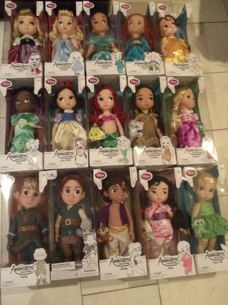 Dolls, Disney Princesses, Animator Dolls & More