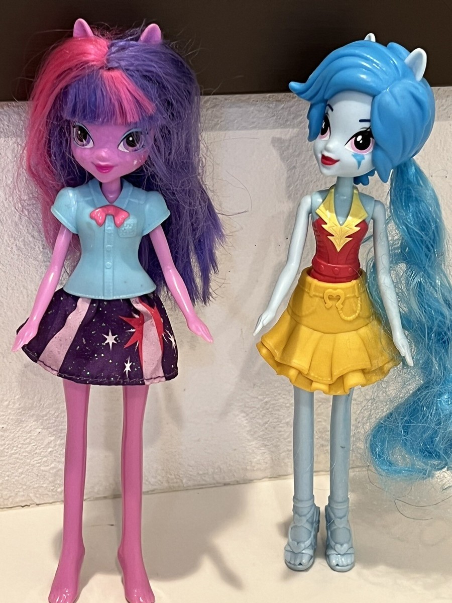 My Little Pony Equestria Girls Twilight and Rainbow Dash 10 Inch
