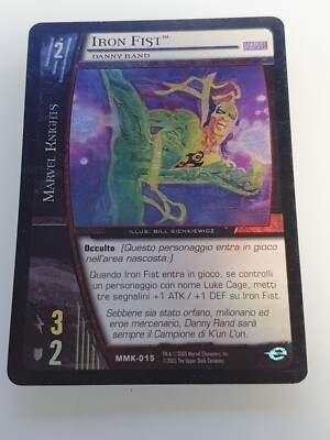 TCG VS. IRON FIST: DANNY RAND MMK-015 MARVEL FOIL