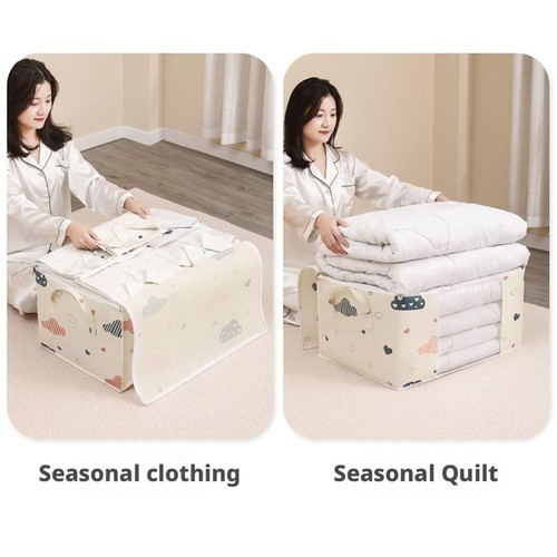 ð¥Clothes Storage Bag Large Capacity Organizer for Comforters Blanket Bedding - Picture 16 of 28
