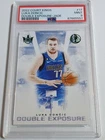 2022 Panini Court Kings Luka Doncic #17 JADE /25 Double Exposure - PSA 9 (POP 1)