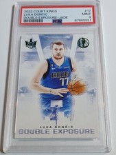 2022 Panini Court Kings Luka Doncic #17 JADE /25 Double Exposure - PSA 9 (POP 1)
