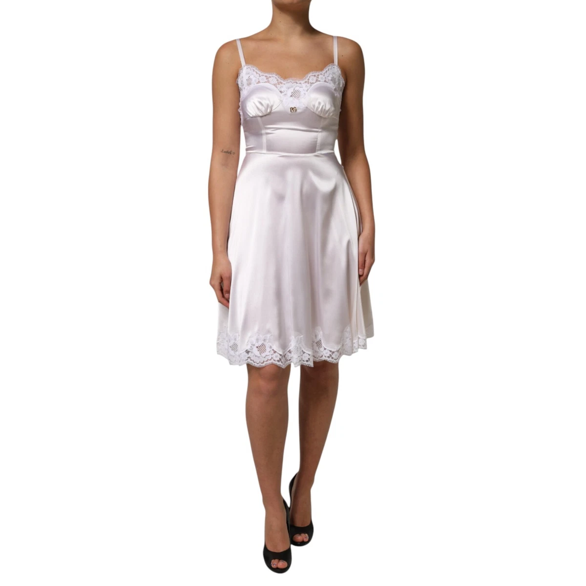 eyelash lace maxi dress Long Sleeves Bodycon V-Neck Lace Top Wedding Dress with Chiffon