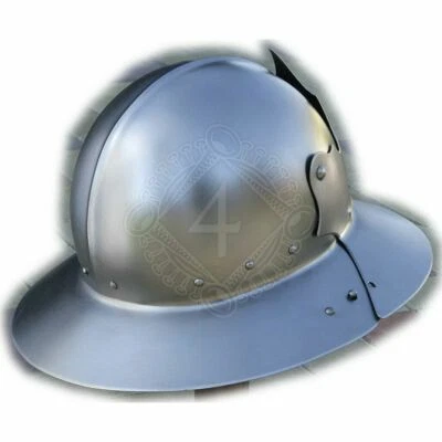 Mittelalterlicher Kesselhuthelm aus Stahl 18GA aus Stahl Knight Replica Helm - Bild 1 von 4