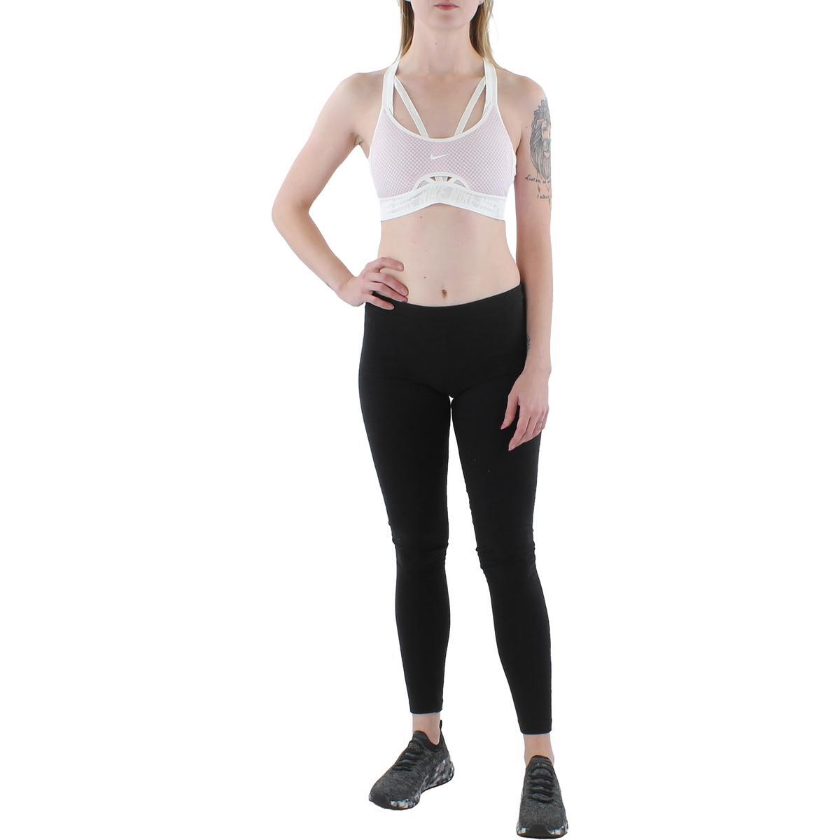 Спортивный бюстгальтер для фитнеса и бега Nike Womens Pink Light Support Athletic M BHFO 4864