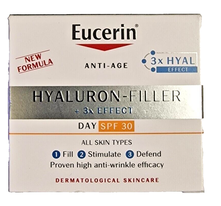 Eucerin Cream - Hyaluron-Filler Day Spf30 (50Ml) - Image 9