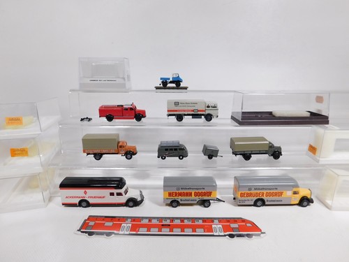 DJ532-1 #7x Brekina H0 1:87 Camión MB 4016 4026 Fw 5514 8154 DB 9016 Post 39077