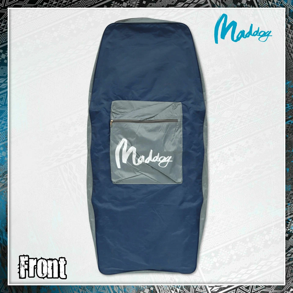 MADDOG Bodyboard Bag Surf Board Cover Backpack Carry Bag Shoulder Strap Blue Gry - image 2 of 3