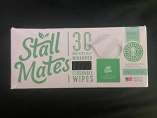 - Flushable Wipes  Individually Wrapped  Travel Friendly  Unscented with Vita