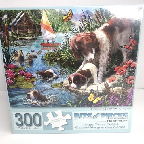 Bits and Pieces Jigsaw Puzzle “Swimming 