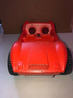 Vintage Orange Race Car Toy Made In West Germany 6 1/4”Hx20”L | eBay