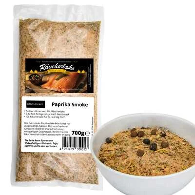EVERSMOKE Räucherlake 700g - Paprika Smoke - Räucherlauge Lake Lauge Räuchern