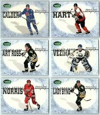 1995-96 PARKHURST INTERNATIONAL TROPHY WINNERS 6 CARD INSERT SET 