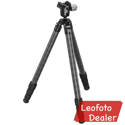 Leofoto SA-324CLX+MG-40X Arca & Picatinny Clamp Outdoors Tripod with Ballhead