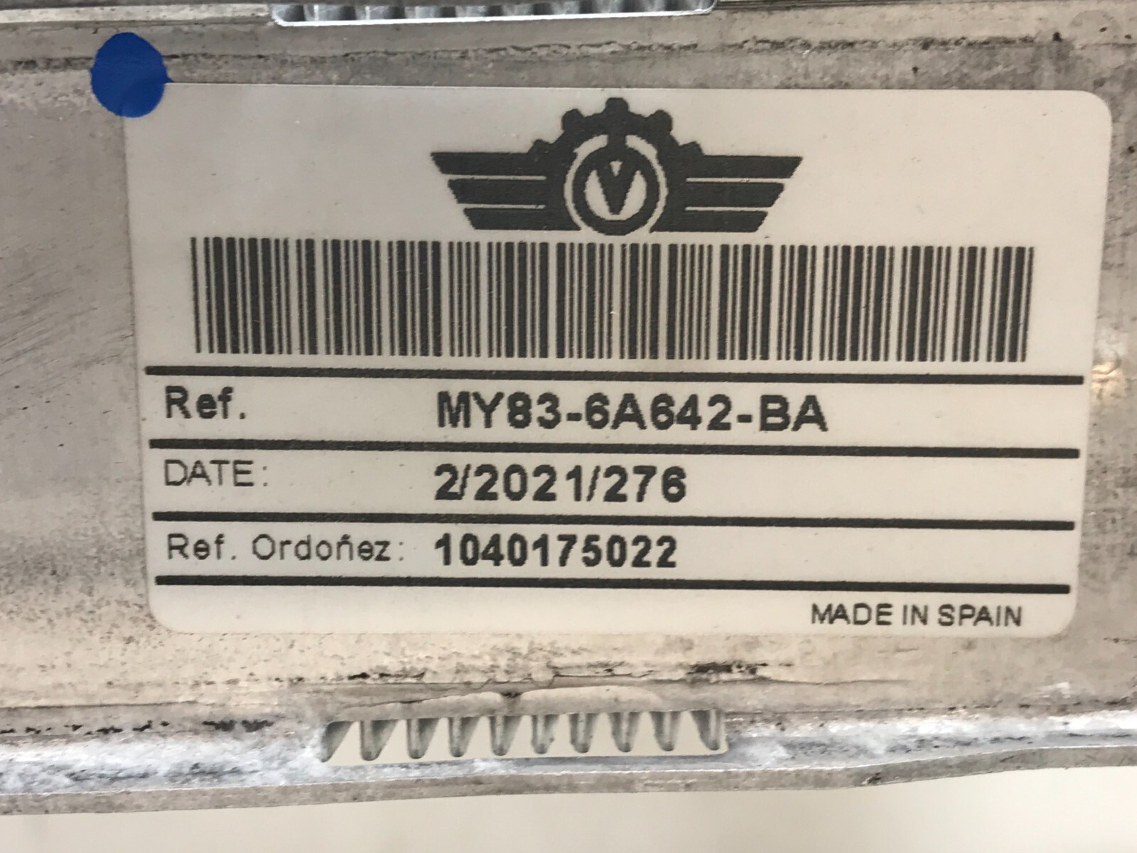 2021 2022 2023 Aston Martin DBX Radiator Cooler Oil Intercooler OEM MY83-6A642