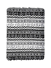 VICTORIA S SECRET 2021 PINK SHERPA BLANKET SLEEP THROW BLACK WHITE NWT Free Ship