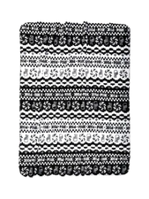 VICTORIA’S SECRET 2021 PINK SHERPA BLANKET SLEEP THROW BLACK WHITE NWT Free Ship