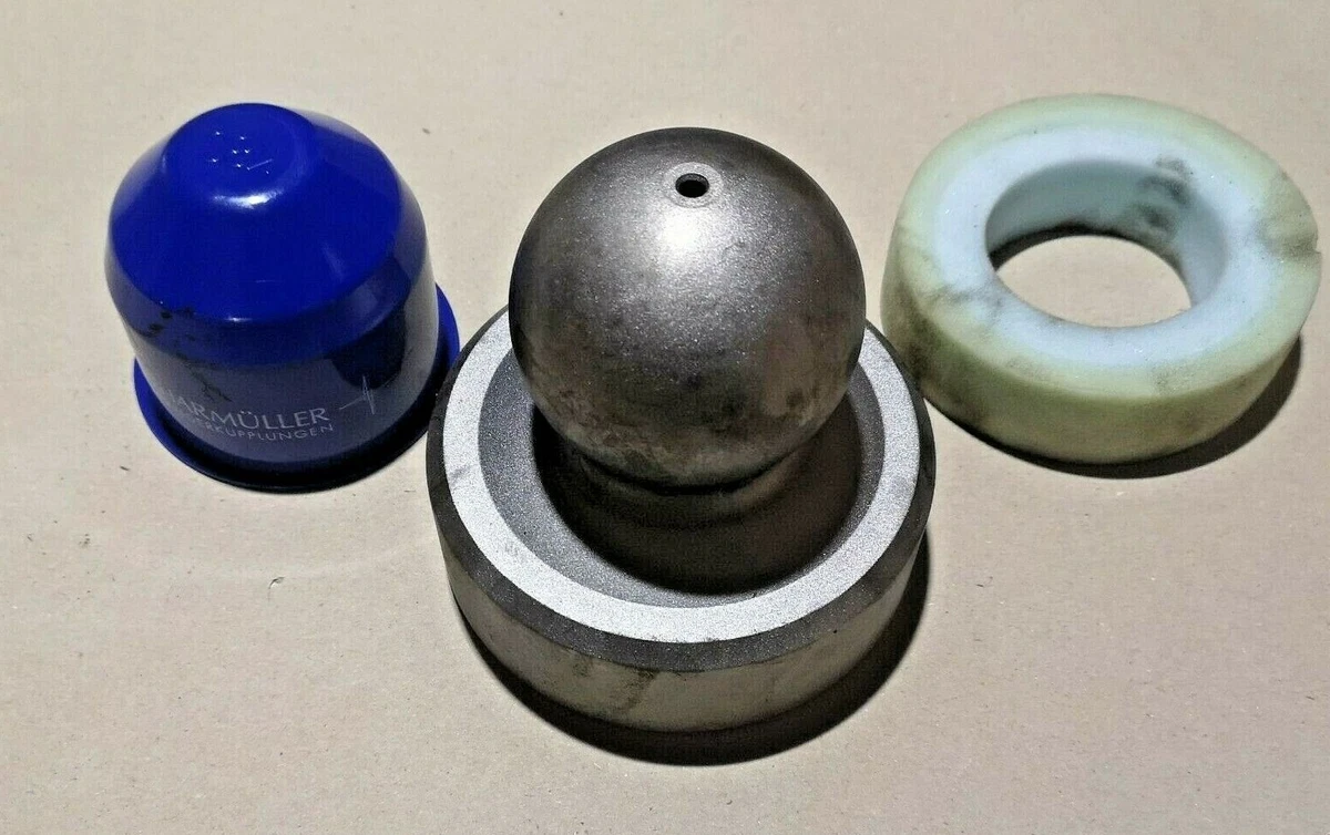 Scharmüller 108450810 Einschweißkugel K80 Kugel + Staubring+ Kappe 