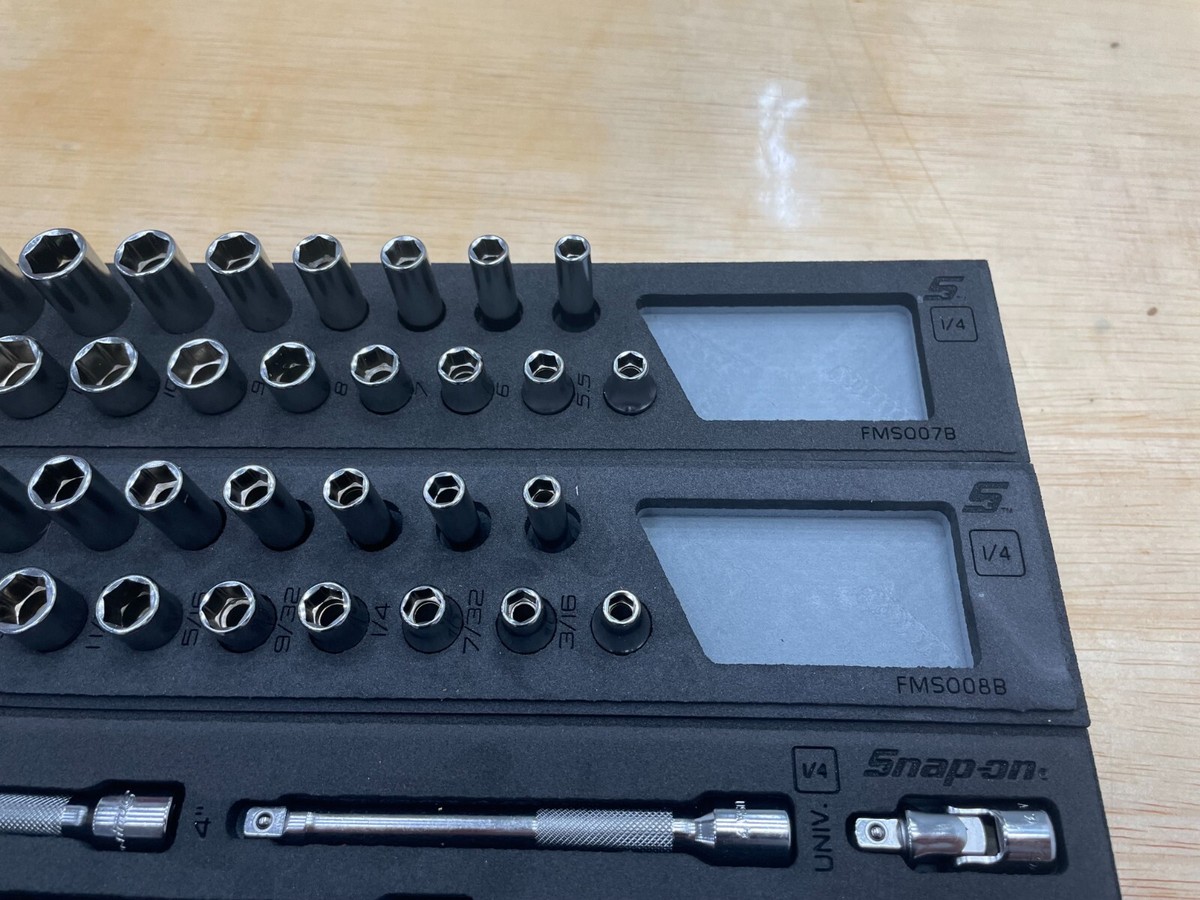 BB5 4点セット Snap-On Tools POWER BLUE 53pc 1/4