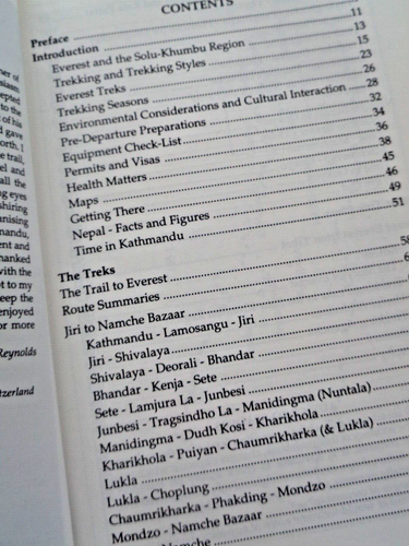 Hillwalking Walking Mountaineering Outdoor Book EVEREST A Trekkers Guide - Picture 2 of 6