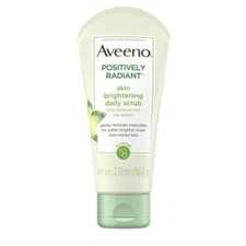 AVEENO Positively Radiant 2oz Skin Brightening Daily Facial Scrub (You Choose!)