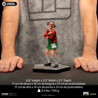 Iron Studios El Chavo Chilindrina Rare Statue 1/10 Scale Gift Chapulin