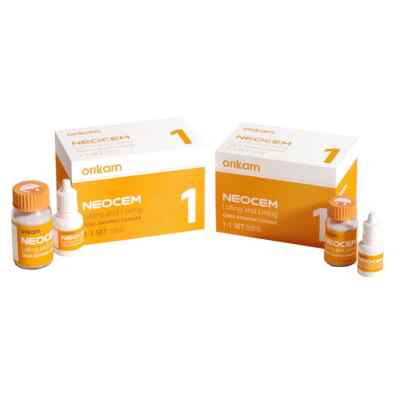 Neoendo Neocem Type 1 Glass Ionomer Cement Luting & Lining GIC: Ensures precise
