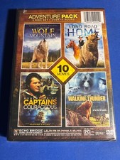 Adventure Pack 2-DVD set 10 Movies     .   .  .BRAND NEW  SEALED 