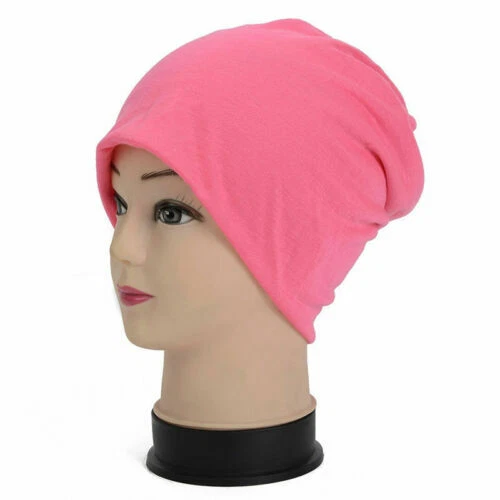 Mezcla de algodón PINK Beanie Sombreros para De mujer