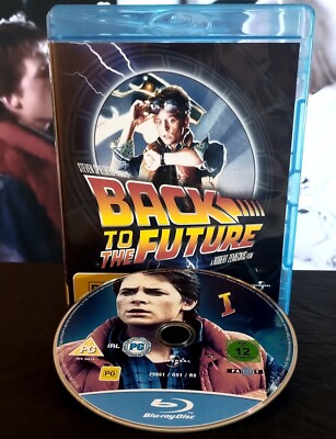 Back to the Future 1 Blu-Ray Movie Directed By Robert Zemeckis [Aus Tested]