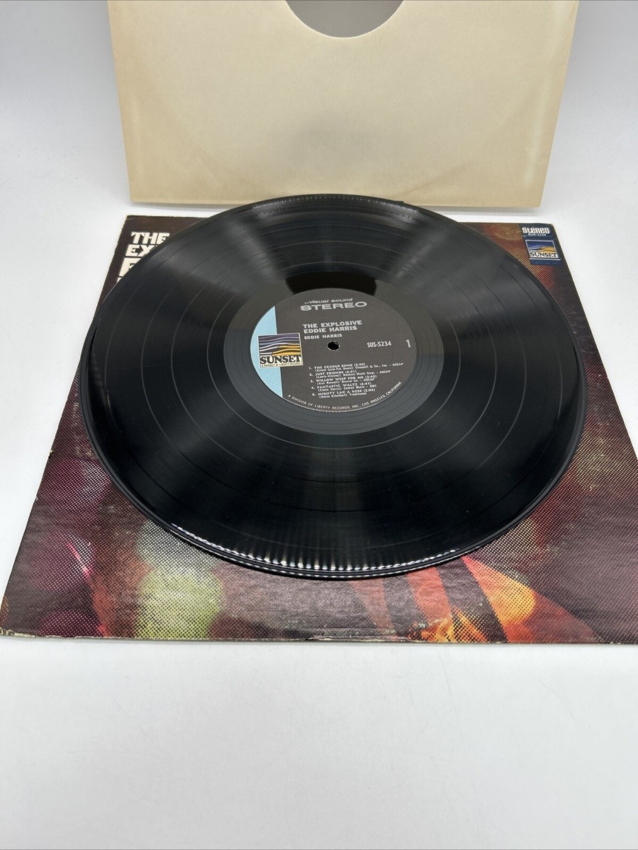 Eddie Harris The Explosive Eddie Harris Vinyl LP Sunset Records