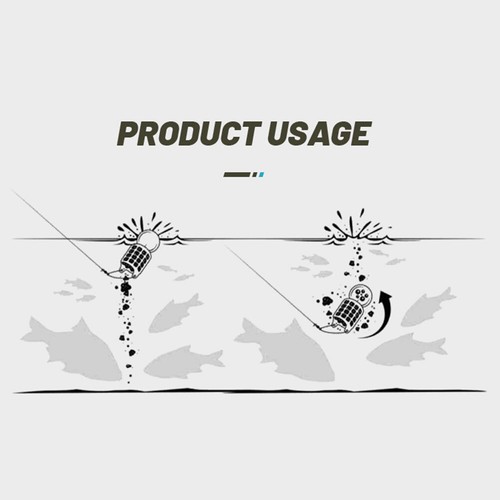 Fishing Feeder Cage Adjustable Weight Carp Fishing Bait Thrower for Carp Fishing - Photo 9/21