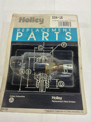AIR CHARGE TEMPERATURE SENSOR HOLLEY 534-16