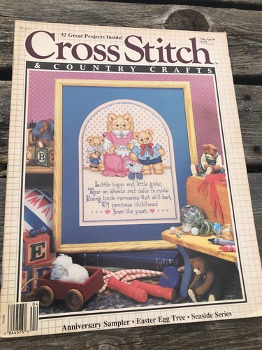 $3.00+ 1980's Vintage Cross Stitch & and Country Craft Magazine - You Pick Issue - Picture 49 of 71